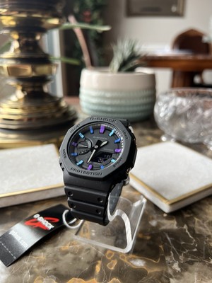 Custom G Shock GA-2100 Hand Painted Index Hour Markers Gift For Men Ship From US