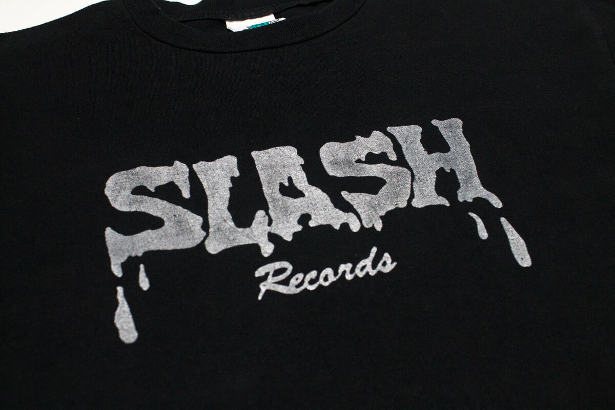 Vintage 90s Slash Record Magazine T Shirt Large The Germs L7 Vintage 90s Slash Record Magazine T Shirt Large The Germs L7