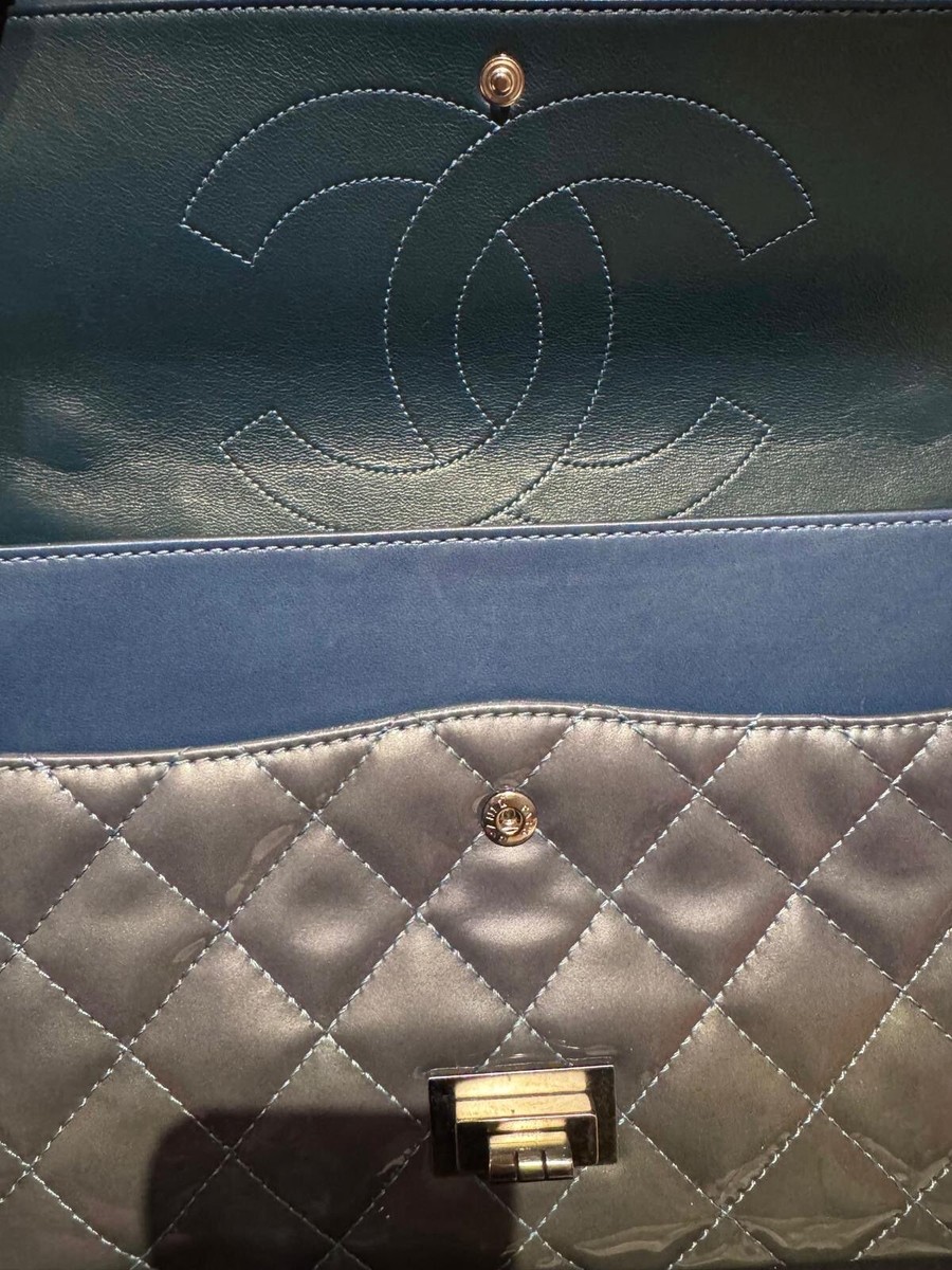 CHANEL 水色 CHANEL シャネル 2.55 ミニハンドバッグ ブルー ライトブルー