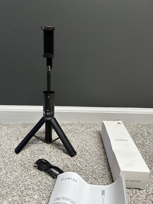 NEW ATUMTEK Extendable 31  3 in 1 Aluminum Bluetooth Selfie Stick Pro ATSS002