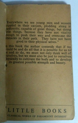 INDIA RARE BE GOOD TO YOURSELF BY ORISON SWETT MARDEN 1st INDIAN Ed.1961 ENGLISH - Picture 2 of 5