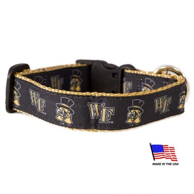 Ncaa Wake Forest Demon Deacons Dog Collar (Team Color, Large) (893613040156)