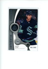 2021-22 SP Game Used Kole Lind #R-24 Authentic Rookie RC 907/999