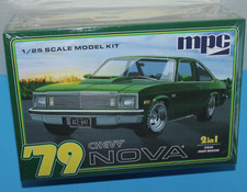 1979 CHEVY NOVA 1:25 scale MPC Round2 #1003 model kit 2024 SEALED '79 Chevrolet
