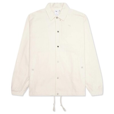 Size M- PUMA SELECT Men s MMQ Seersucker Shirt Jacket, Pristine.