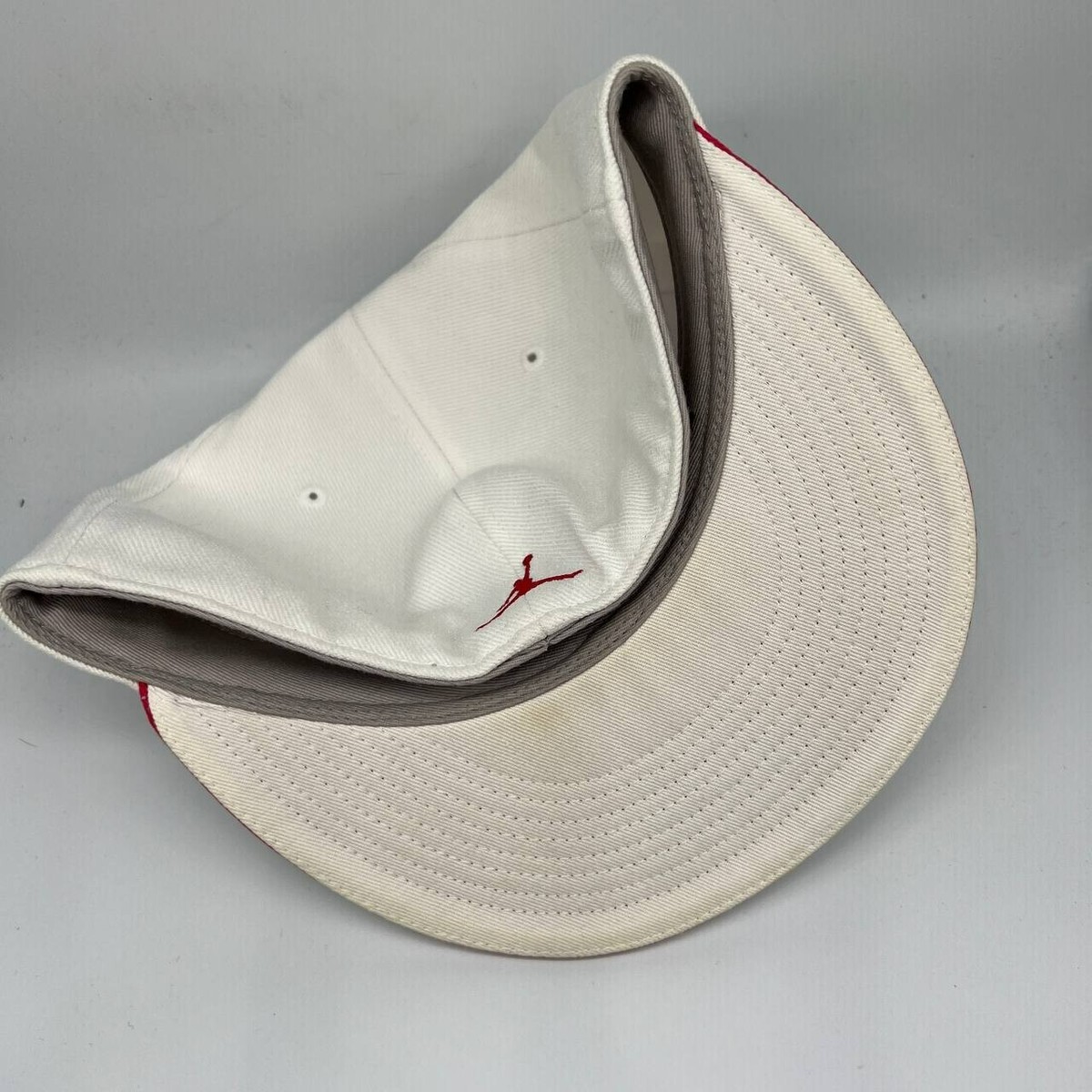 Air Jordan 7 1/8 Jumpman Hat Fitted Cap Men White | eBay