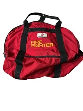 Vintage Firecraft Fire Fighter Equipment Bag Made In USA Large