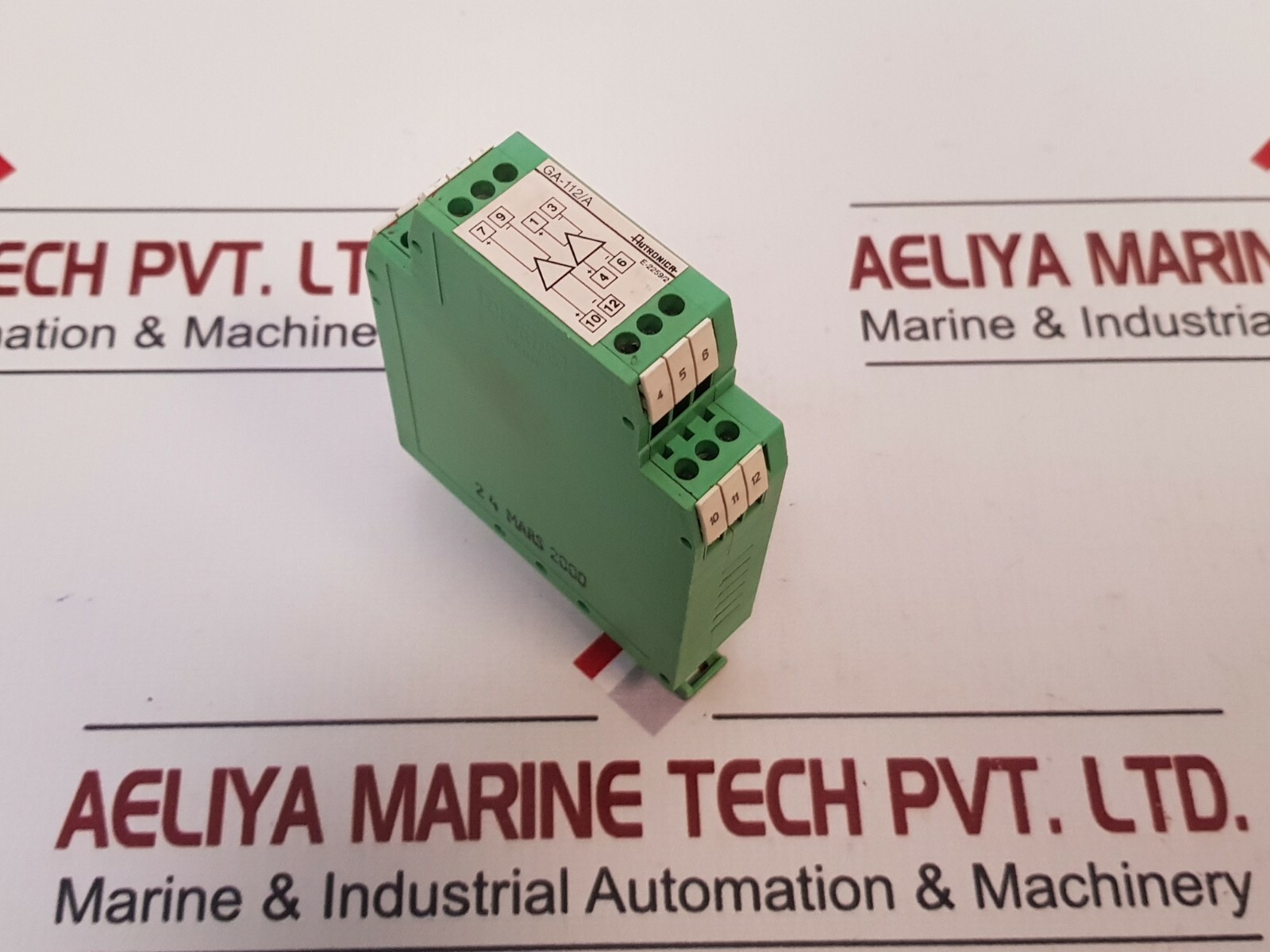 Autronica GA-112/A Dual Thermocouple Amplifier 12-35 VDC