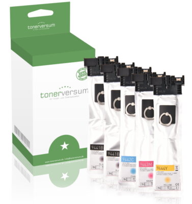 5x Tinte kompatibel zu Epson WorkForce Pro WF-C 5710DWF 5790DWF T9441- T9444 