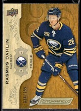 2018-19 Upper Deck Engrained Rasmus Dahlin Rookie 030/299 #60