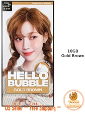 [US Seller] Mise En Scene Hello Bubble  Hair Dye #10GB Gold Brown Korean Import