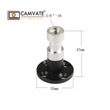 CAMVATE Aluminum Wall Table Ceiling Podium Mount with 3/8"-16 Female Thread