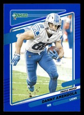 Danny Amendola 2021 Donruss BLUE PRESS PROOF #177 Detroit Lions