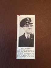 Imagen R9 Ephemera 1968 Penzance Passenger Guard A J Bailey