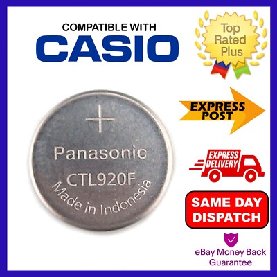 PANASONIC CTL920F CTL920 RECHARAGEABLE WATCH