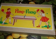 DDR Spiel Spielzeug Ping - Pong  Tischtennis  + Kamenzer Spielwaren