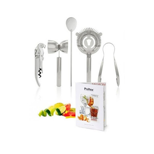 PULLTEX SET BAR GIN TONIC STRITZ 5 PEZZI INOX 4630585