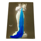 Vintage Postcard -Dina -Woman Holding Greek Vase -Davidson Bros. NY — photo 1