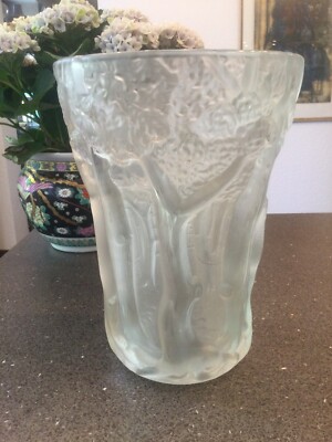 Josef Inwald Vase Barolac Dans La Forest 26 cm 3,5 Kg 30er Jahre