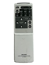Genuine Sharp QA-1650 Computer Projection Panel Remote Control 4b