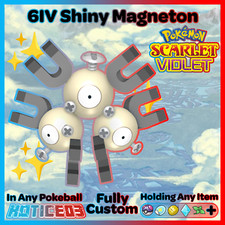 ✨ Shiny Magneton 6IV ✨ Pokemon Scarlet & Violet 🚀 Fast 🚀