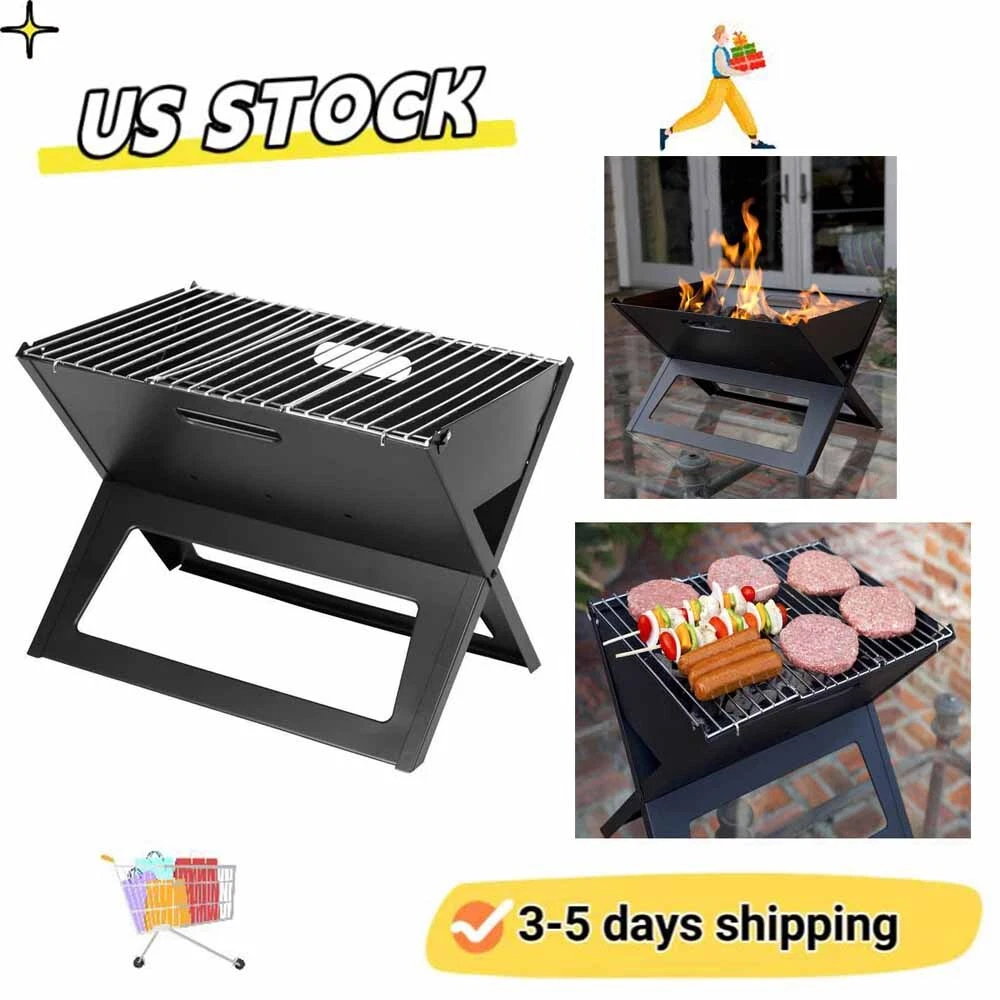 Notebook top portable grill