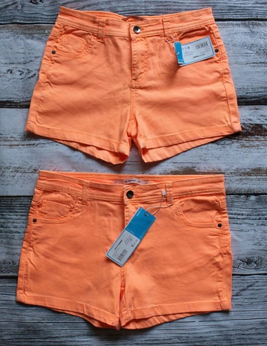 Ladies High Quality Denim Shorts Neon 
