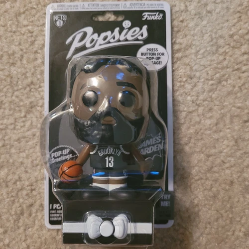 2022 James Harden Brooklyn Nets Funko! Popsies Vinyl Figure Sealed Brand New NBA
