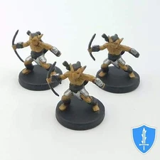 Goblin Archer x3 - Rage of Demons #4 D&D Miniature