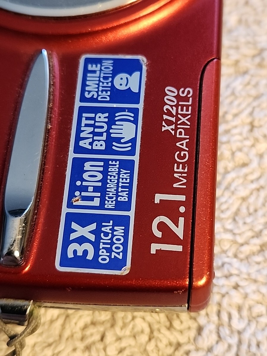 SANYO DSC-X1200 12.1メガピクセル レッド SANYO Xacti X1200 12.1メガピクセル レッド - メルカリ