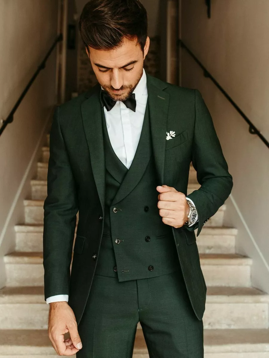 Louis Philippe Luxury Wedding - Three-Piece Suit 