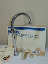 NEW KOHLER 57284 CP CHROME ANTIQUE DECK MOUNT SPOUT 19" ROMAN TUB REPLACEMENT