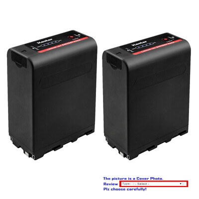 Kastar Replacement Battery for Sony NP-F990PRO VL600 YN300 LED Video Light