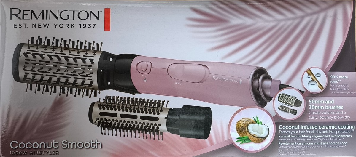 Remington AS5901 Airstyler Coconut infused Smooth Ceramic Barrels
