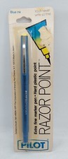 VTG Pilot Razor Point Blue Ink Extra Fine Marker Pen 0.78 mm Point Japan NEW