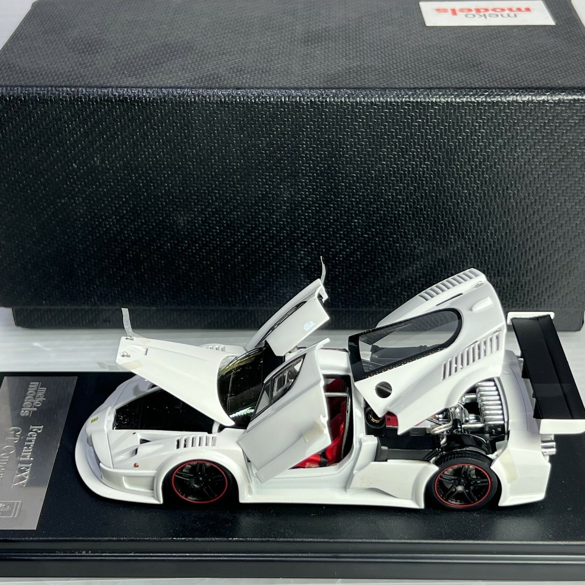 1/43 Fline X Meko Ferrari FXX GT Concept White Full Open | eBay