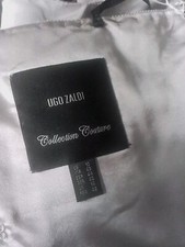 Ugo Zaldi Abendkleid 100% Seide Gr 40 Neu