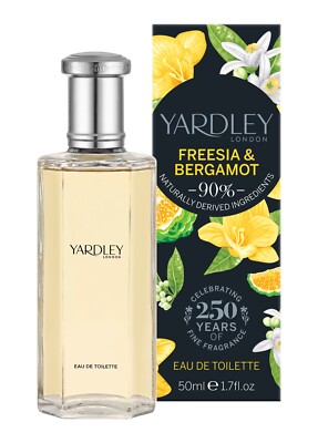 Yardley London Freesia & Bergamot EDT 50ml TESTER (No Cap/Box)