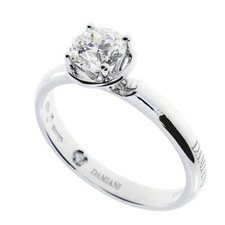 Anello Damiani Neo Minou 81090777 Ring Solitario Nuovo 0,50 Ct E Diamante Donna