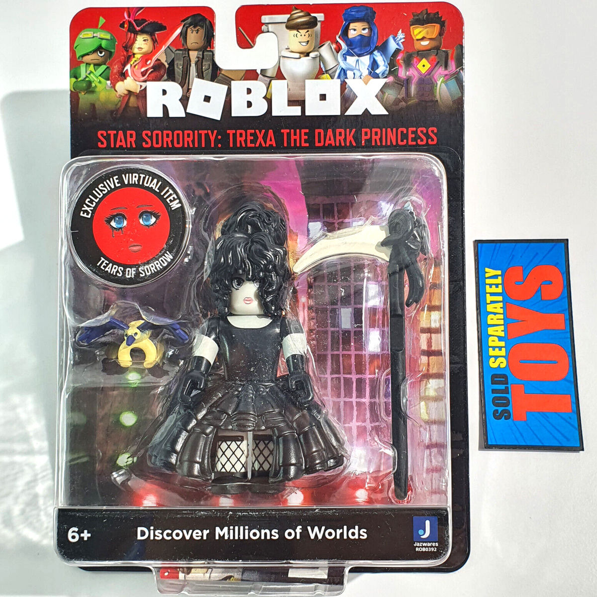 ロスト•R e•ソウル Roblox Star Sorority TREXA THE DARK PRINCESS Tears of Sorrow CONDE