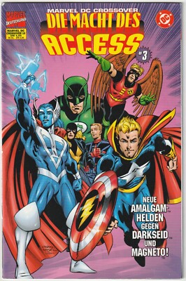   MARVEL DC CROSSOVER #10 Die Macht des Access 3, Panini 1998 COMICHEFT Z1/1-