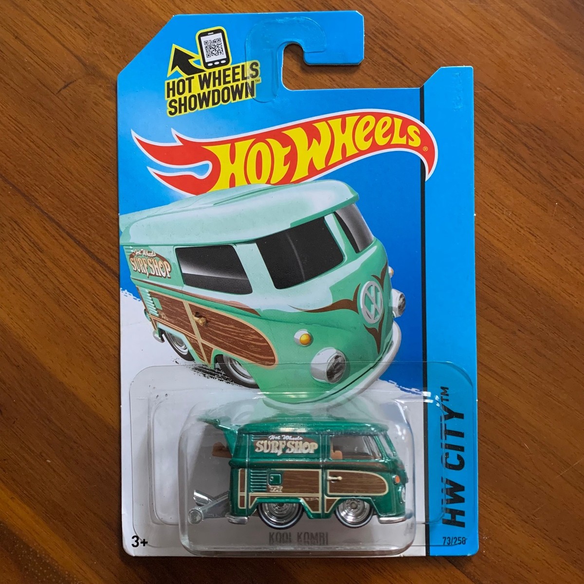 Hot Wheels 2015 Super Treasure Hunt Kool Kombi Surf Shop - Green