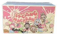 POP MART LABUBU - BRAND NEW - EXCITING MACARON - SEALED BLIND BOX CASE OF 6 -
