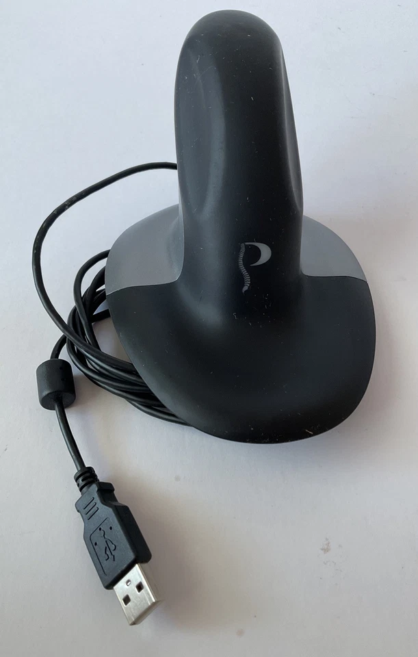 Posturite Penguin Wired Ergonomic Mouse 9820100 USB Ambidextrous Large PC - Image 4 of 4