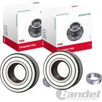2X Fag RADLAGER-SATZ Hinten Passend FÜR Opel Frontera Links+Rechts