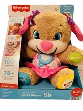 Fisher Price Laugh  Learning Smart Stages Sis Lights Up Teach 6-36M First Words