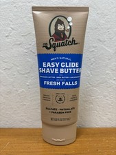Dr.Squatch Men s Natural Easy Glide Shave Butter Cream Fresh Falls, 6 fl oz
