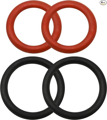 #ad 4PCS Power Steering Pump O Ring Seals Rubber Inlet amp; Outlet Fit for P S Hi Press $17.99