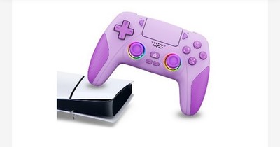 Kamylorus Controller Wireless for PS-5 PC, Hall Effect Controller with Paddles,