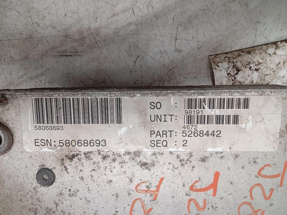 Engine ECM Electronic Control Module 6.7L Fits 10-12 DODGE 2500 PICKUP 265154 - Image 2 of 4